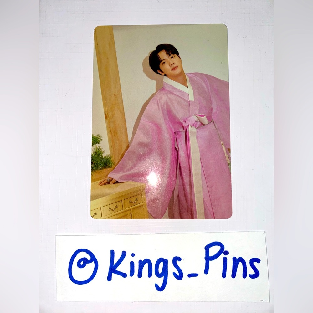 Bts Kim Seokjin Official Dalmajung Mini Photocard